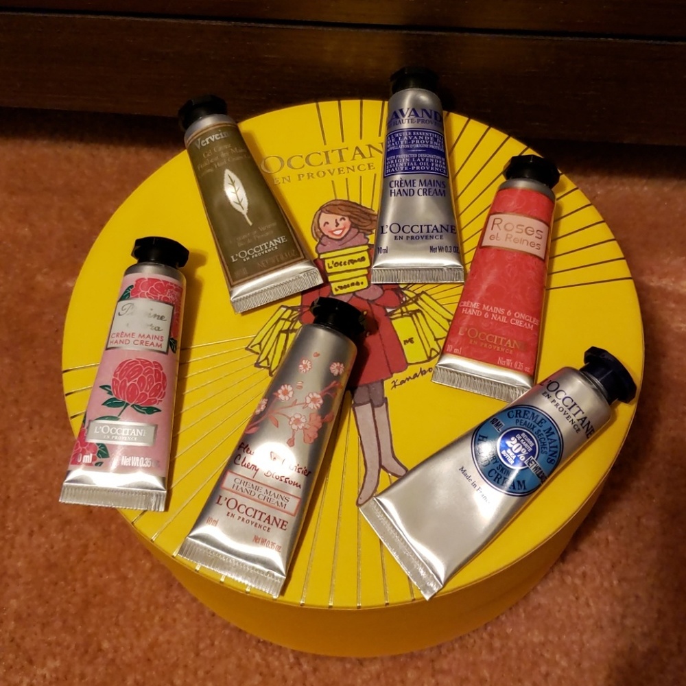 Loccitane Hand Cream Box Set